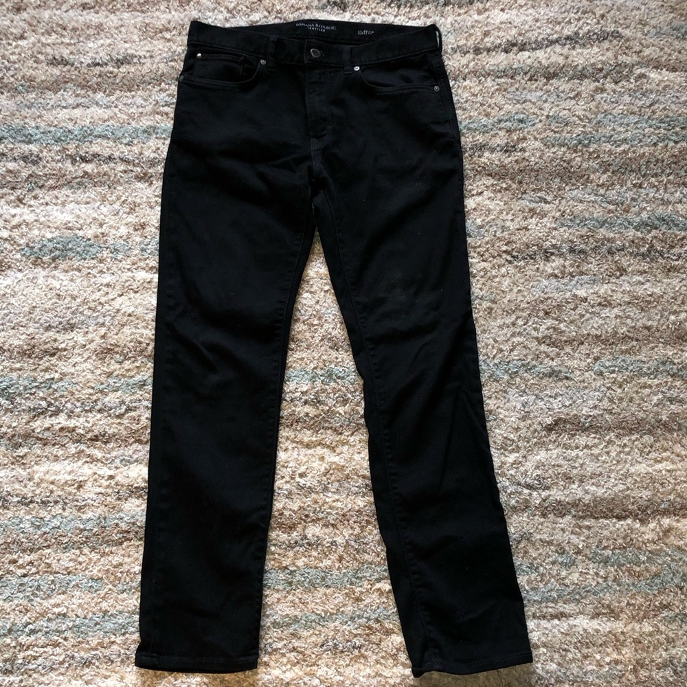 Banana Republic Athletic Tapered Traveler Pants